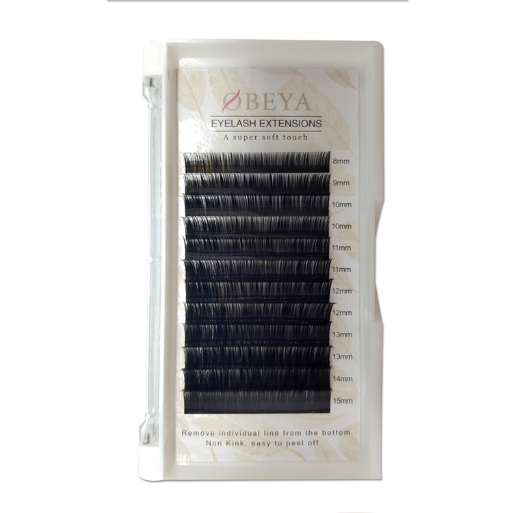 Mix Tray 6-16mm Silk Eyelash Extensions USA